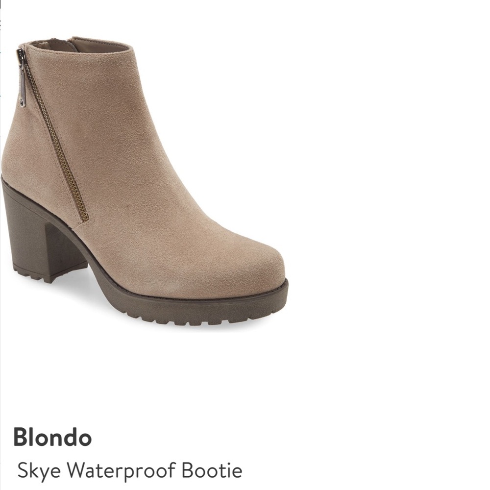 Blonde Bootie size 9.5